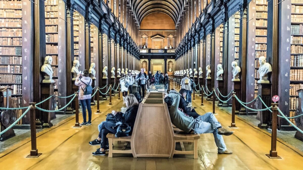 County Dublin Long Room Trinity College