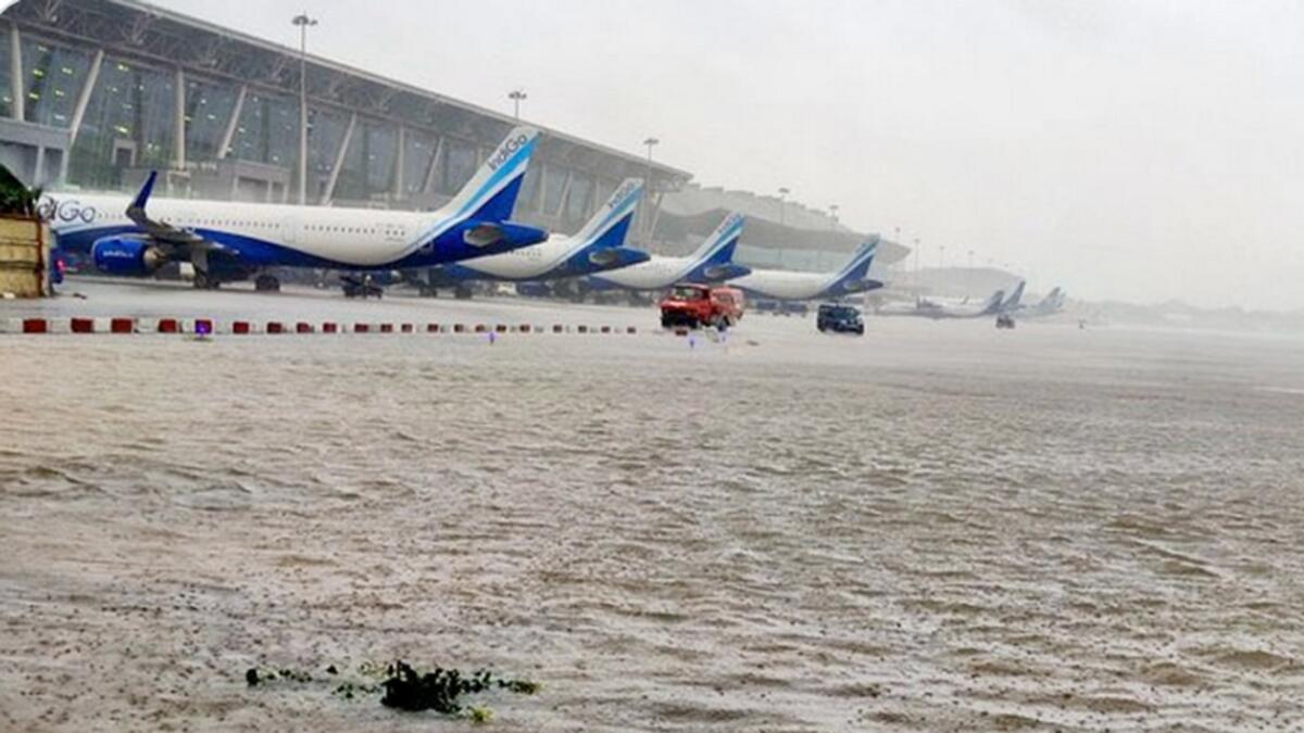 Flights from UAE cancelled as heavy rains flood India’s Chennai airport – News