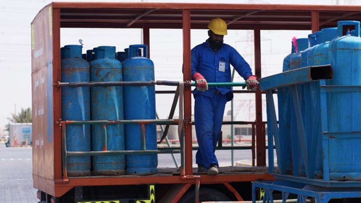 Gas cylinder prices increase by up to Dh6 in October