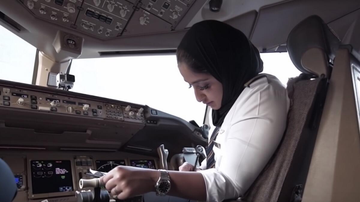 Video: How Dubai royal became familys first woman pilot