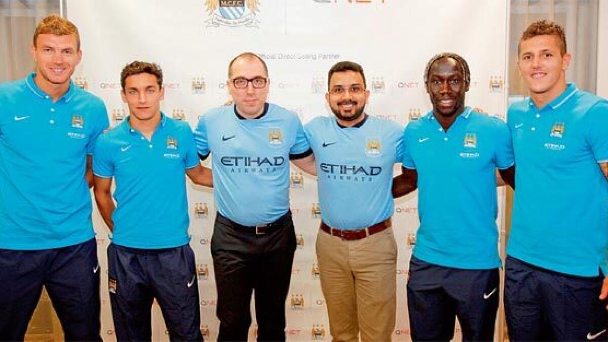 QNET announce Man City partnership