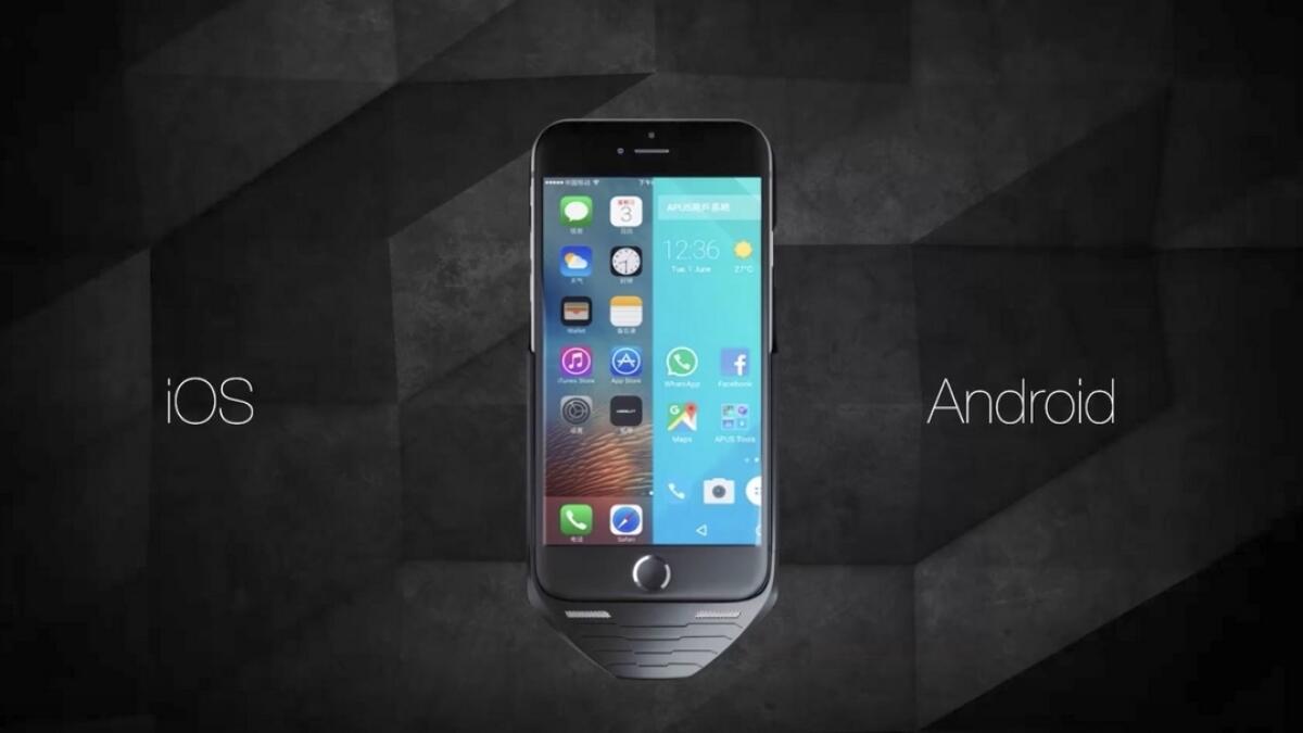 Video: New case lets you use Android on your iPhone