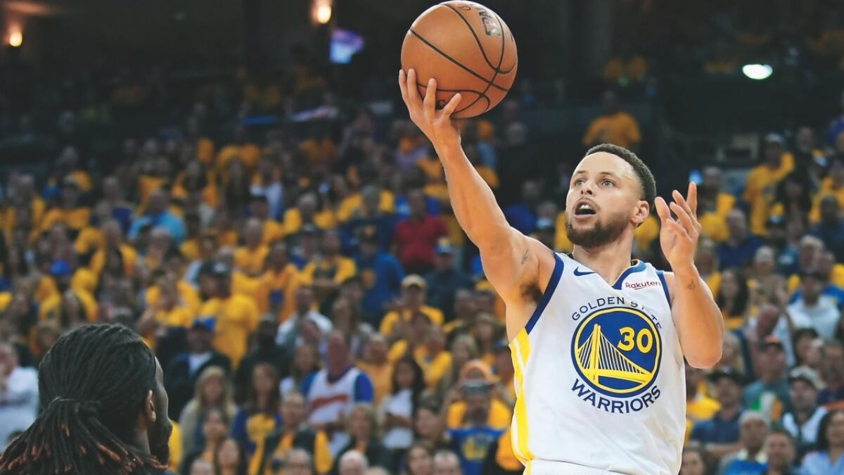 Curry fires Warriors but Sixers, Raptors stunned in playoff openers