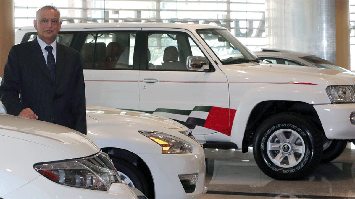 Syed Hamayun Alam, general manager of Al Masaood Automobiles, a Pakistani national who made his strong presence in the automobile industry in Abu Dhabi.