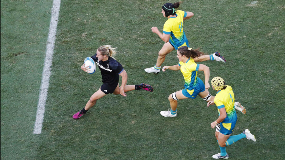 Double rugby gold for New Zealand