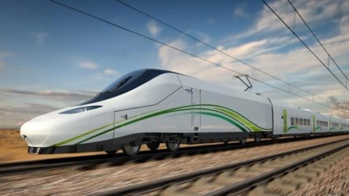 Video: Test drive of first train in Gulf from Jeddah to Madinah