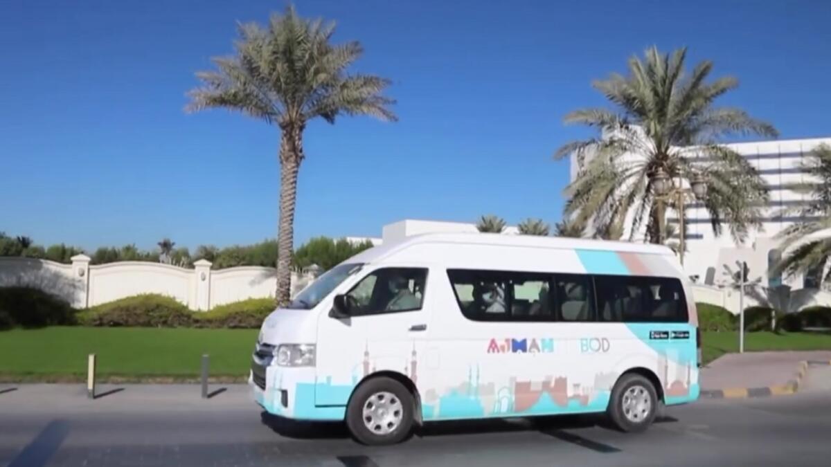 Photo: Screengrab / Ajman Transport video