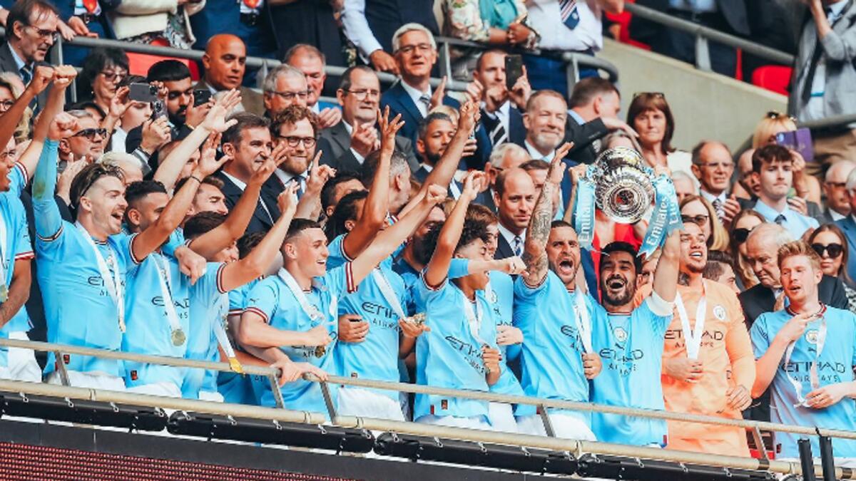 Manchester City won their 7th FA Cup in 2023. - Instagram