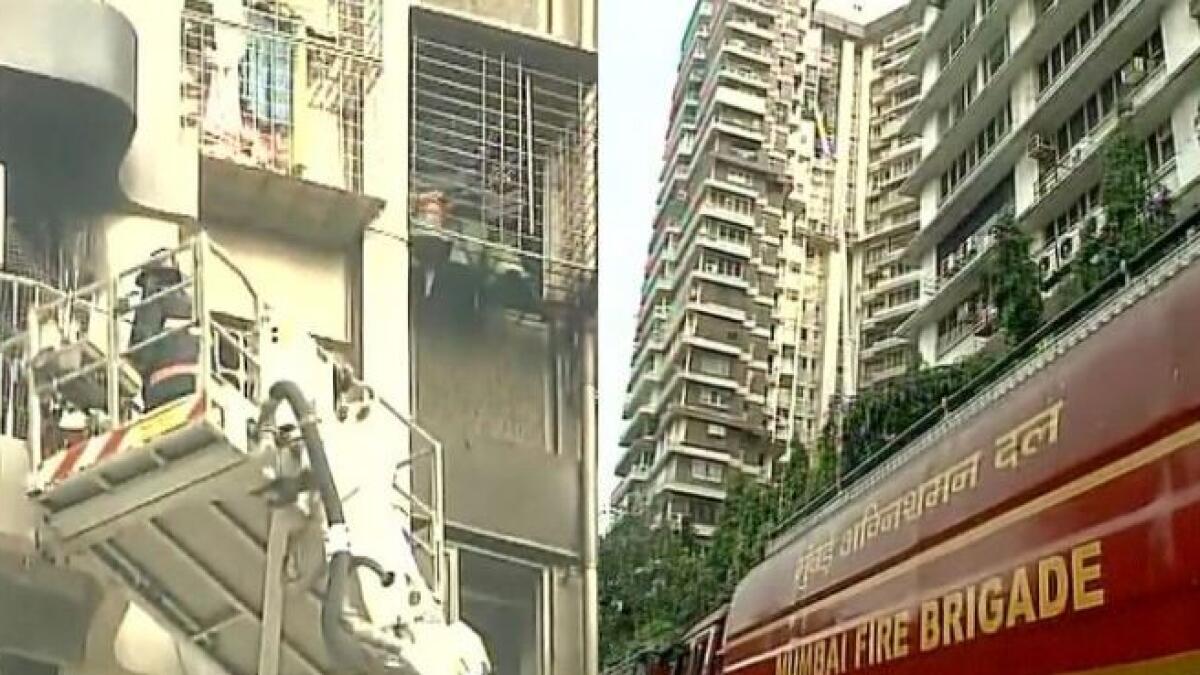 2 killed in Mumbai apartment blaze