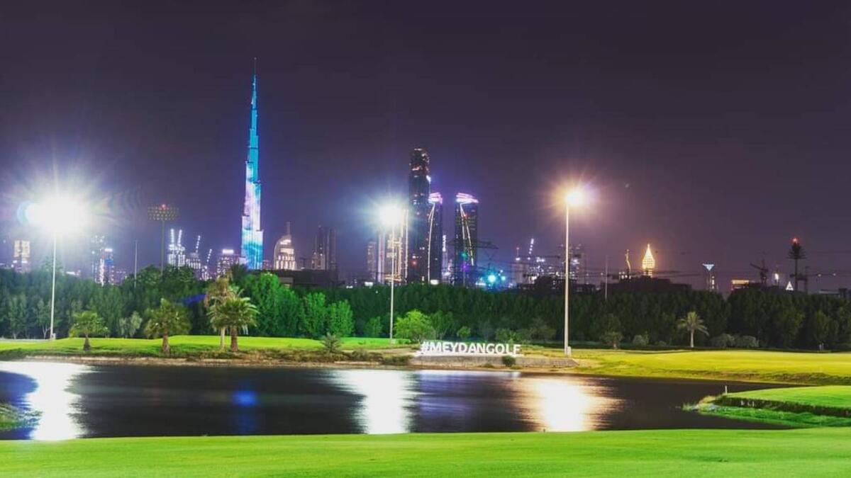 The Track, Meydan, Dubai. won the Middle East’s Best Nine-Hole Golf Course award. - The Track/ Facebook