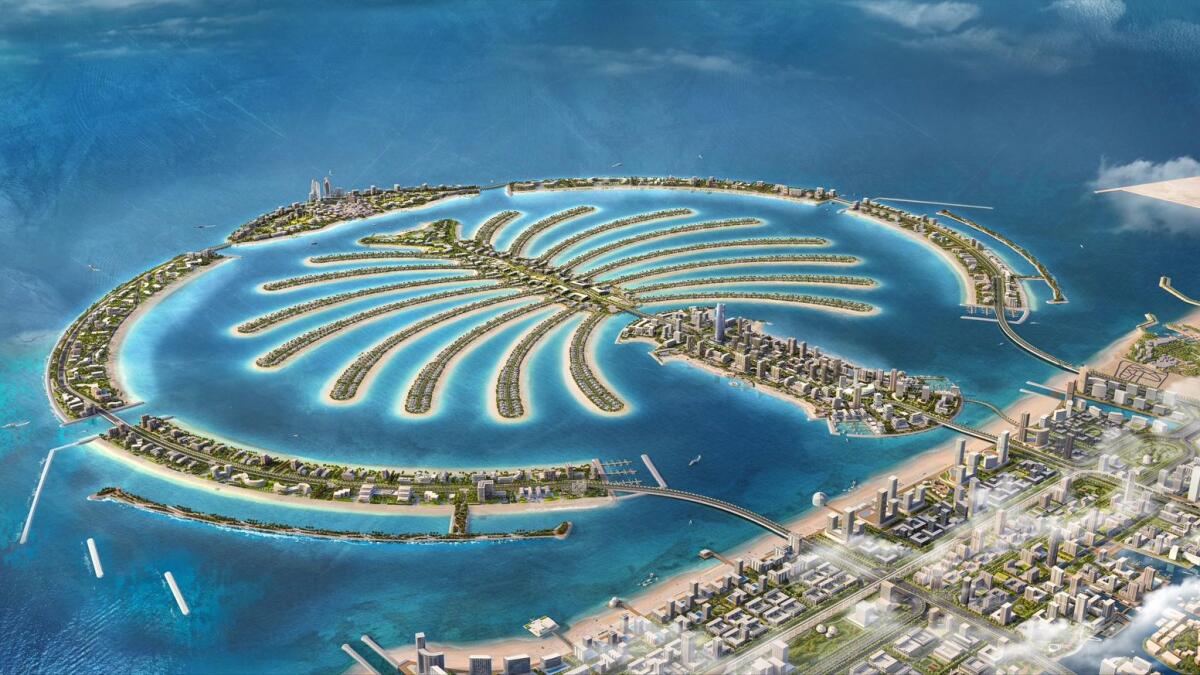 Palm Jebel Ali is slated to be twice the size of Palm Jumeirah. — KT file
