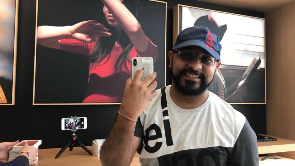 First owner of iPhone X in Dubai: Amit Gopal first in reservation