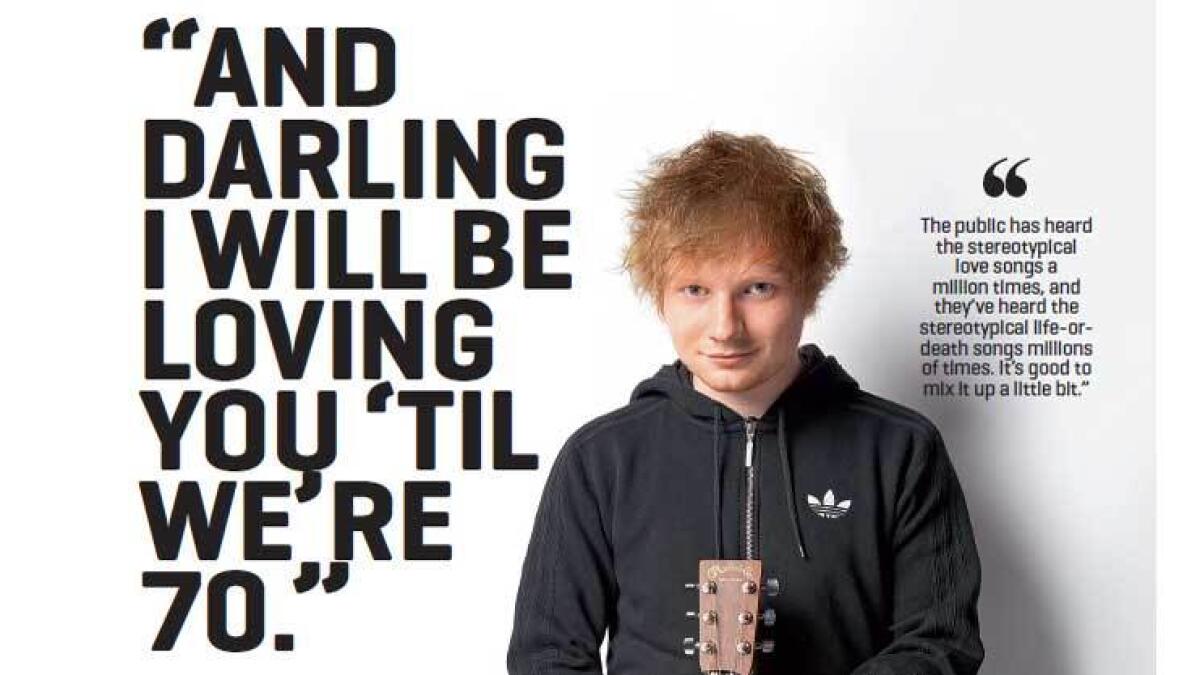 Best quotes from Ed Sheeran 