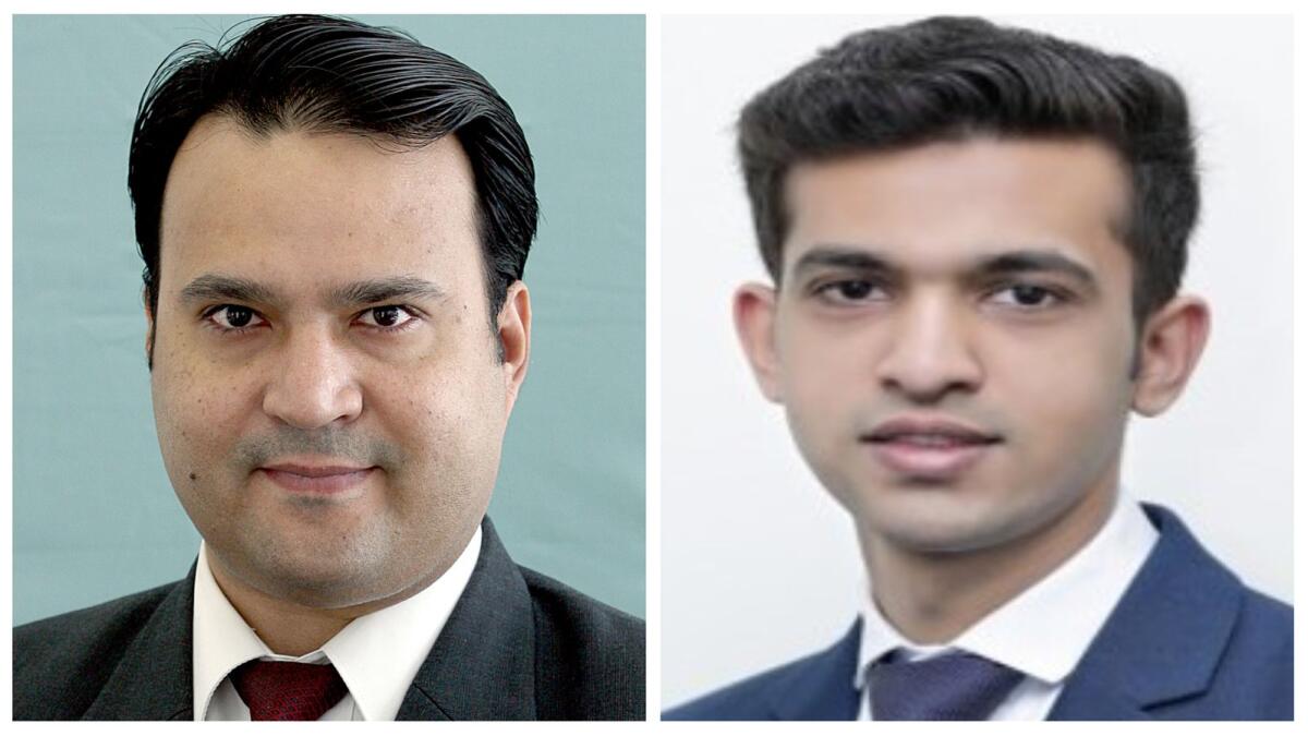 Ujjwal Kumar Pawra, Associate Partner at WTS Dhruva Consultants (left) and Tanish Doshi, Executive at Dhruva Consultants