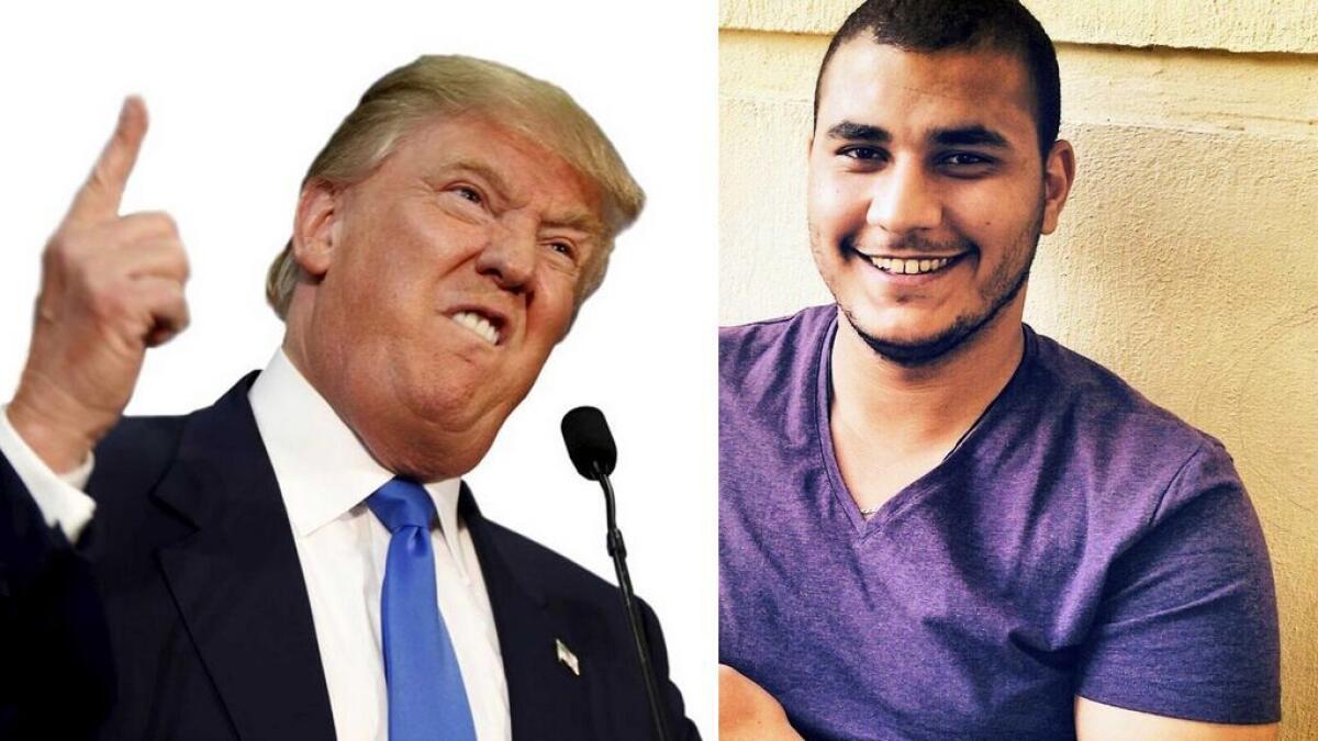 Egyptian student may be deported after alleged Trump threat