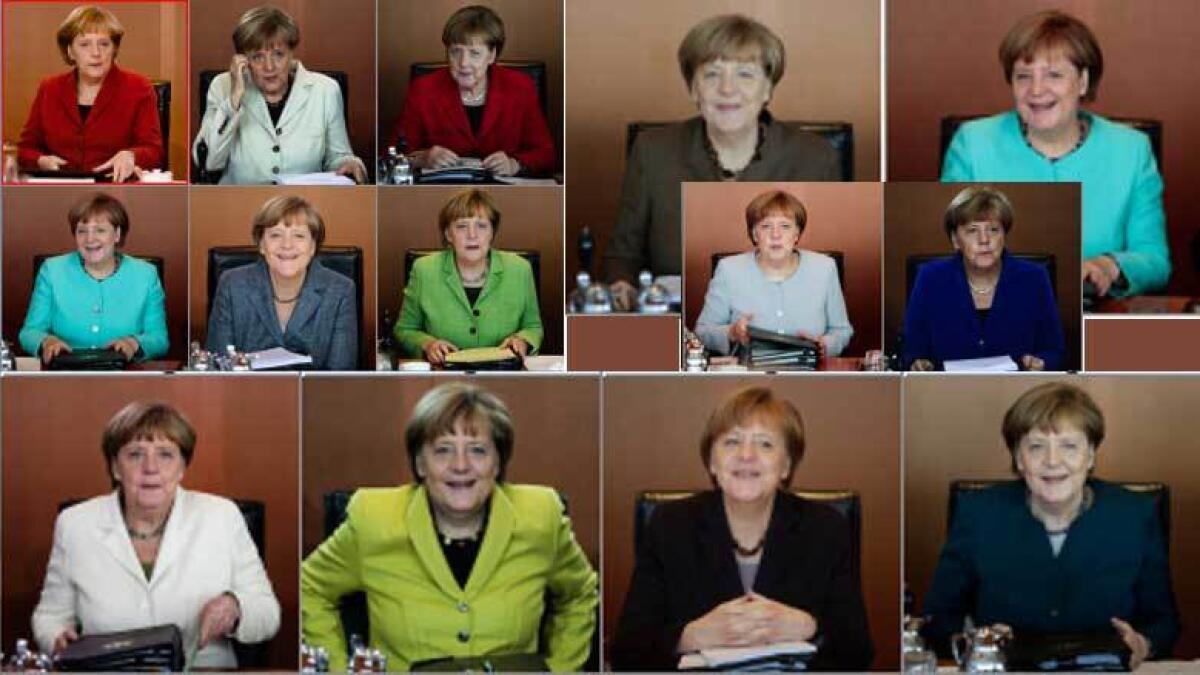 PHOTOS: 90 shades of Angela Merkel