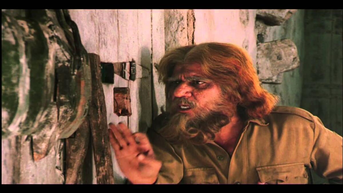 Om Puri was also active in many so-called art films such as Mirch Masala (1986). (Youtube)