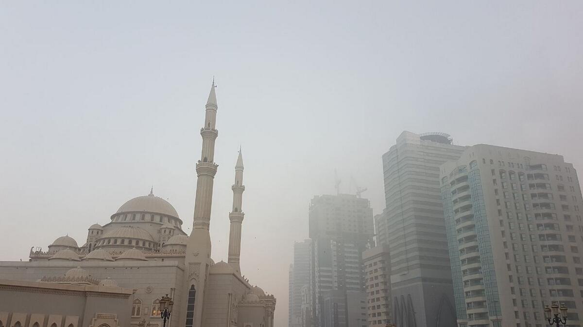 Video: Dense fog takes over UAE, motorists watch out