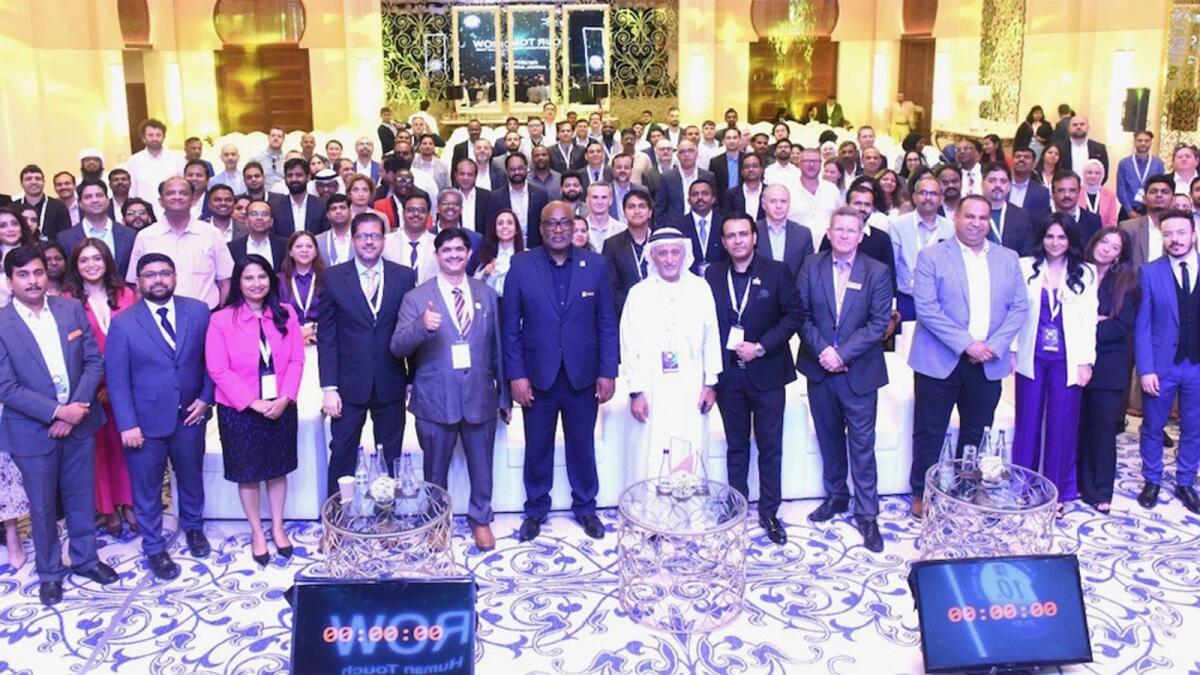 The participants of PMI UAE Chapter 10th Annual Gathering.