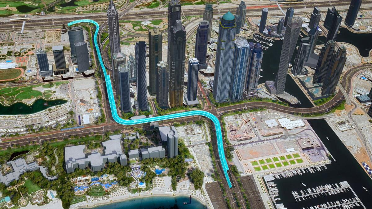 Dubai Harbour bridge project. Photos: Supplied