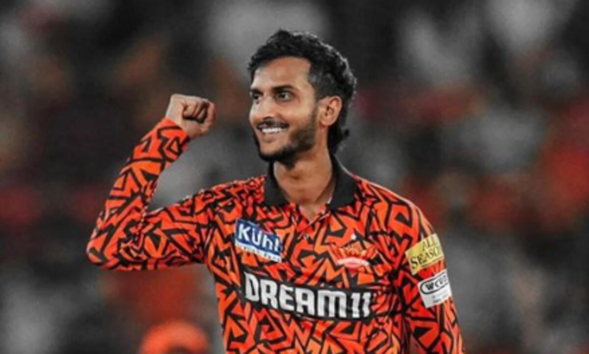 Shahbaz Ahmed was the match-winner for SRH. - Instagram