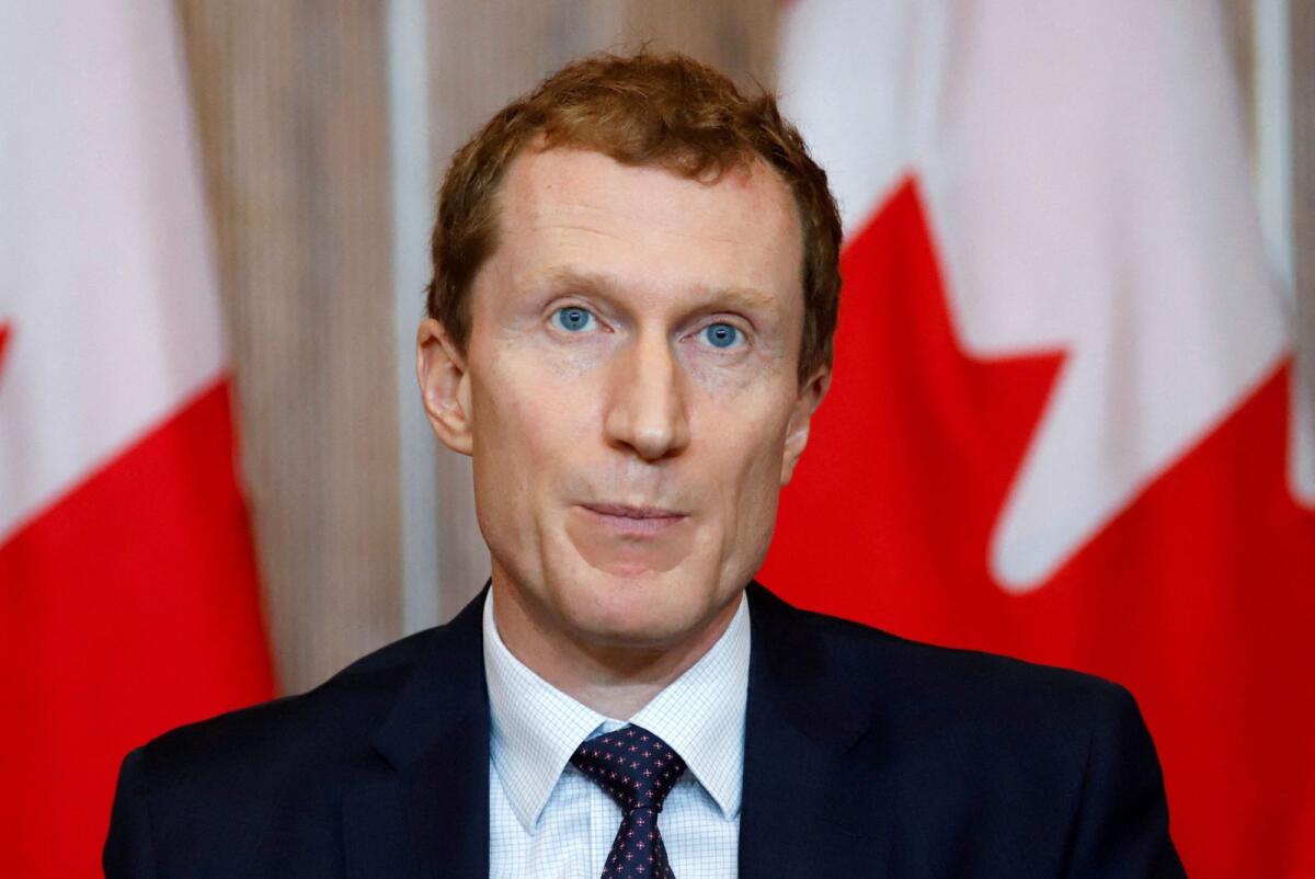 Canada's Immigration Minister Marc Miller. — Reuters file
