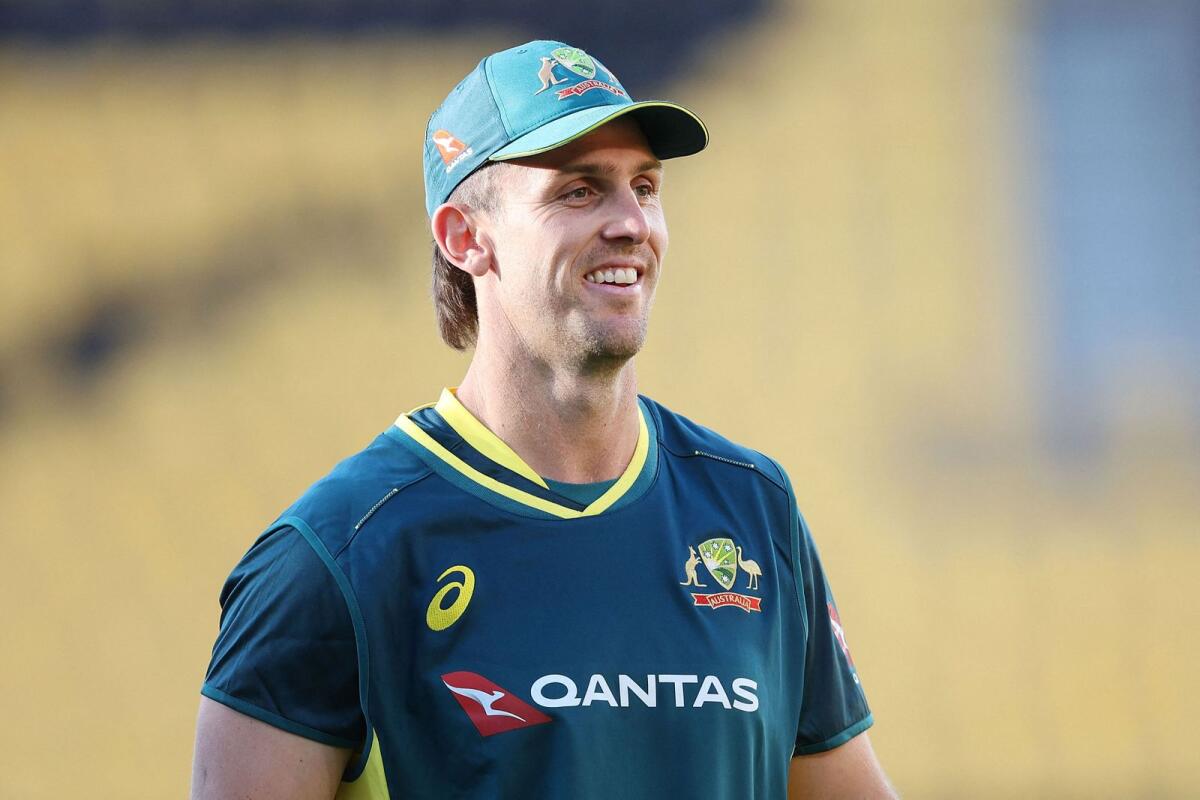 Australian captain Mitchell Marsh. — AFP