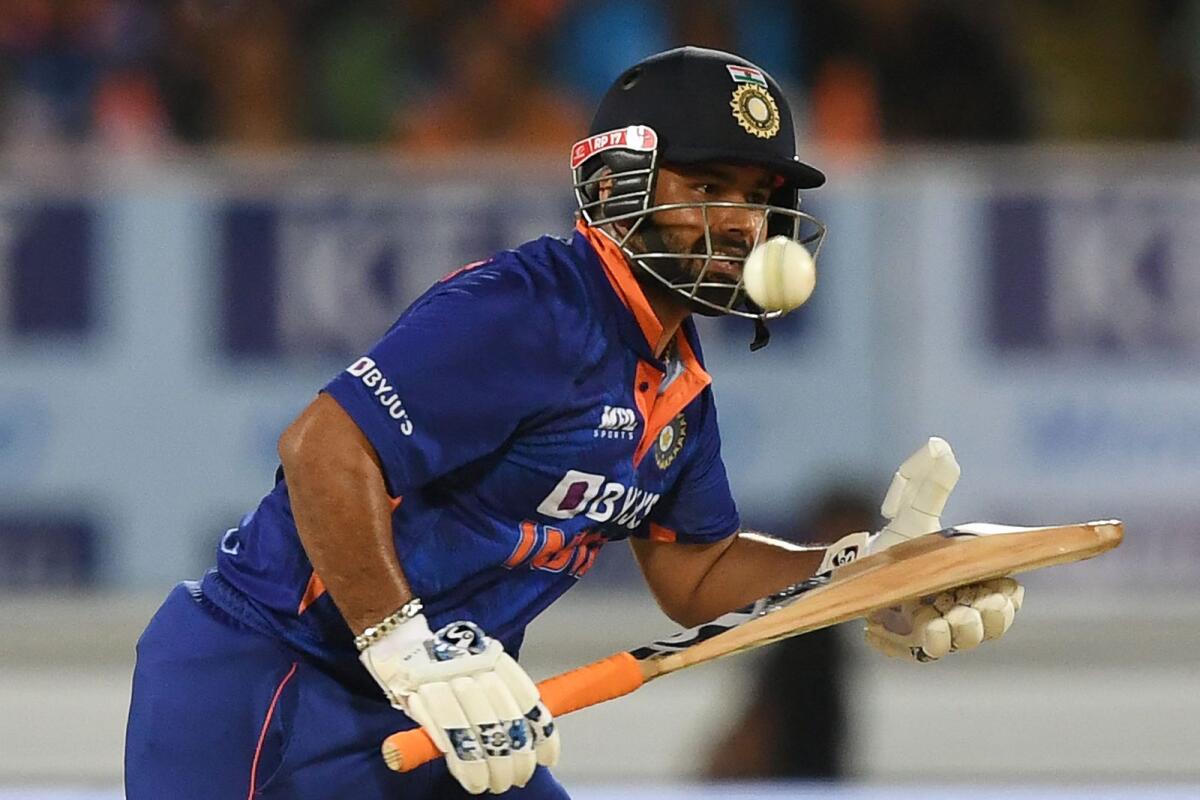 Rishabh Pant is favoured over Sanju Samson as a wicket-keeper batsman. - AFP File