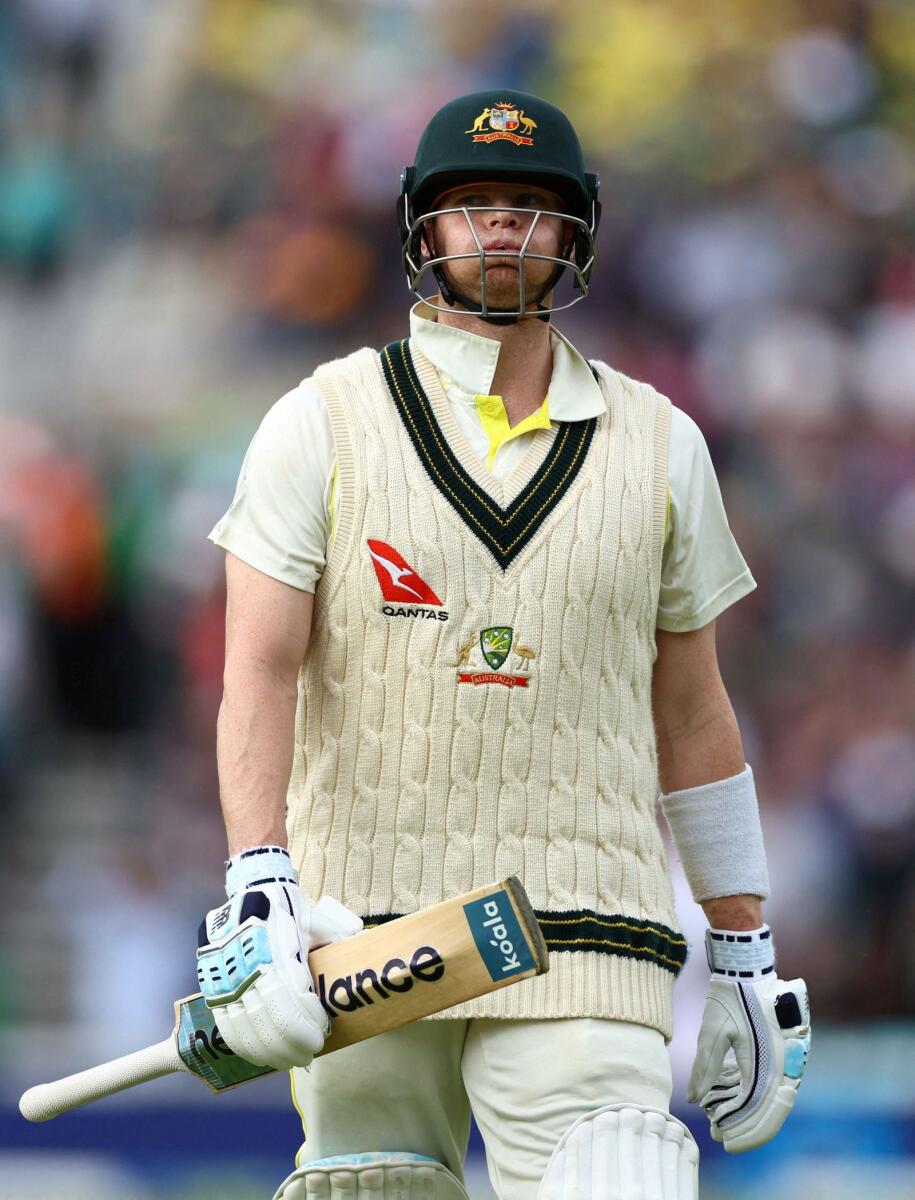 Australian batsman Steve Smith. — Reuters