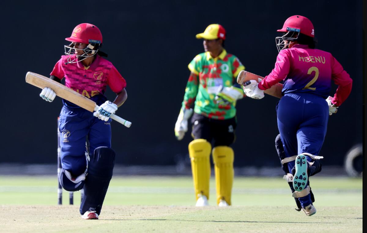 The UAE women's cricket team are close to qualifying for the 2024 ICC Women's T20 World Cup for the first time. - Photo X