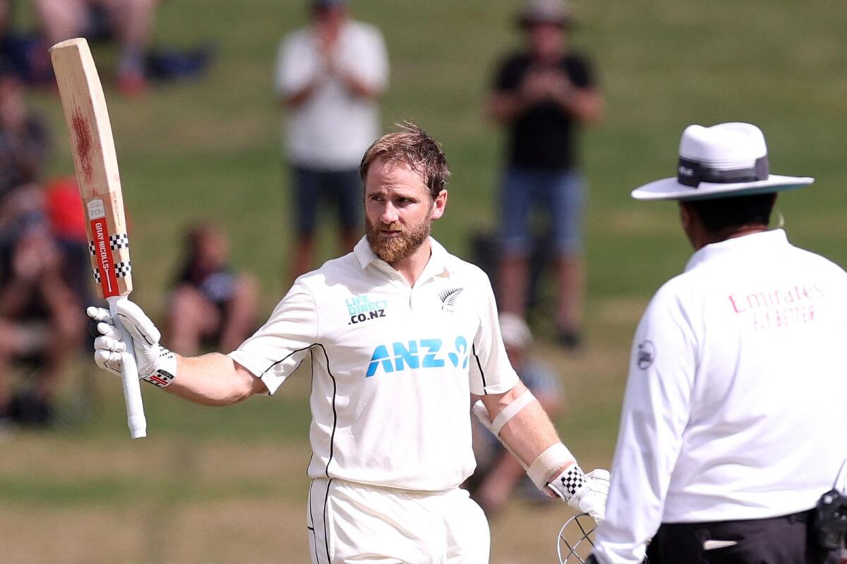 New Zealand batting legend Kane Williamson. — AFP