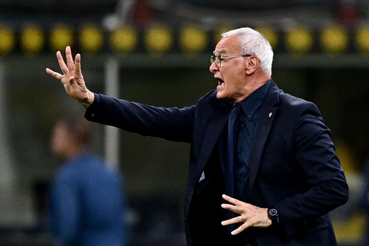 Cagliari's Italian coach Claudio Ranieri said there is a beginning and an end to everything, as he announced his retirement. - AFP