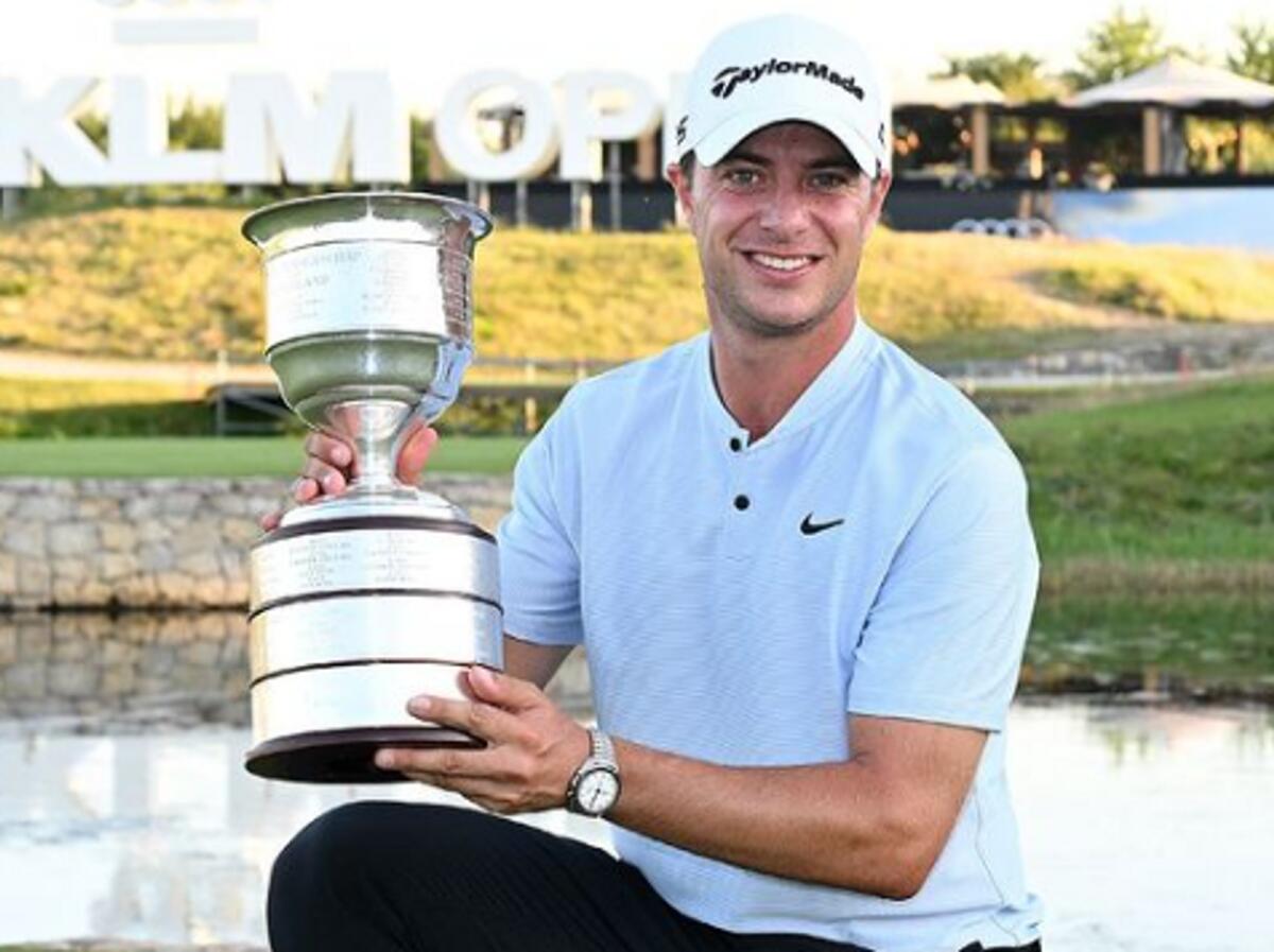 Dubai based Guido Migliozzi, winner of the KLM Open on the DP World Tour..- Supplied photo