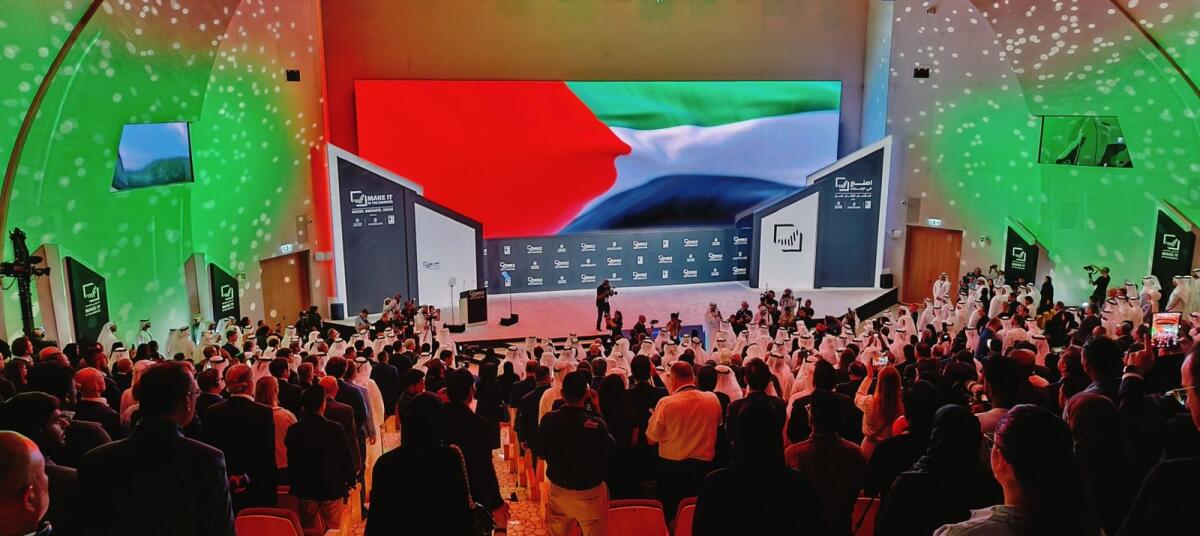 'Make it in the Emirates Forum' in Abu Dhabi. Photos: Ashwani Kumar