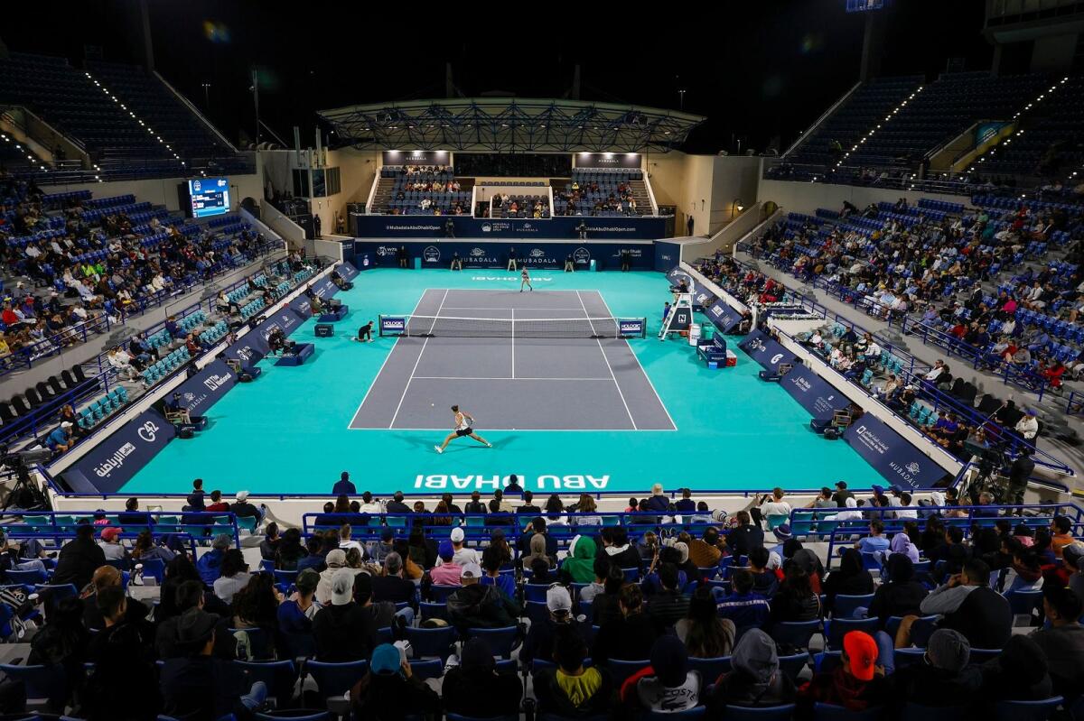 The second edition of the Mubadala Abu Dhabi Open will be held next year. — Supplied photo