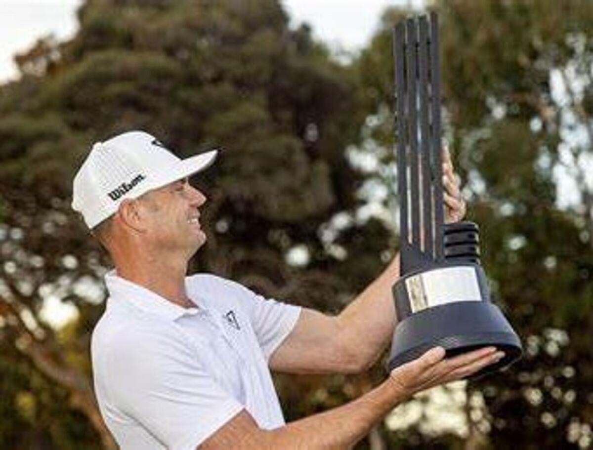 Brendan Steele - individual winner of LIV Golf - Adelaide.- Supplied photo