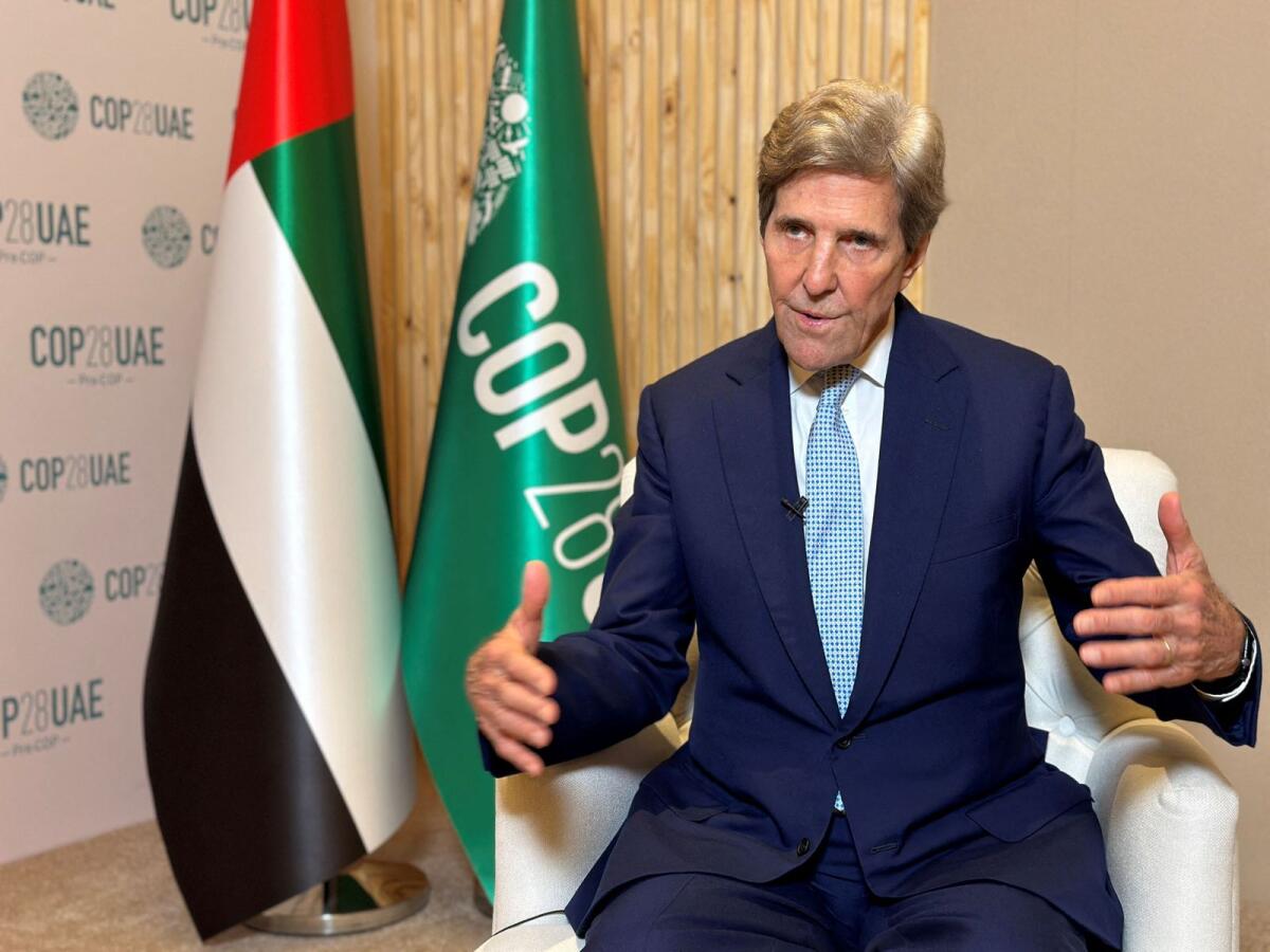 John Kerry, U.S. Special Presidential Envoy for Climate. Photo: Reuters