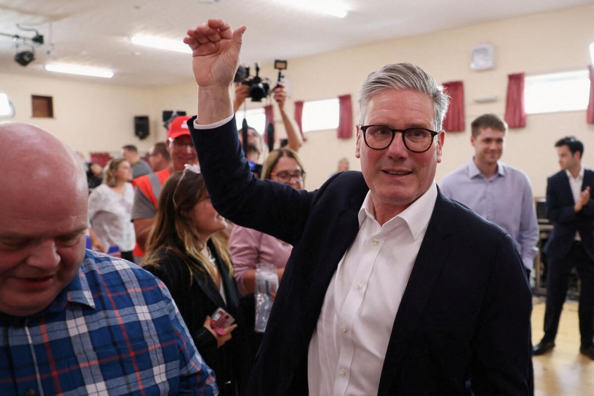 British opposition Labour Party leader Keir Starmer. — Reuters