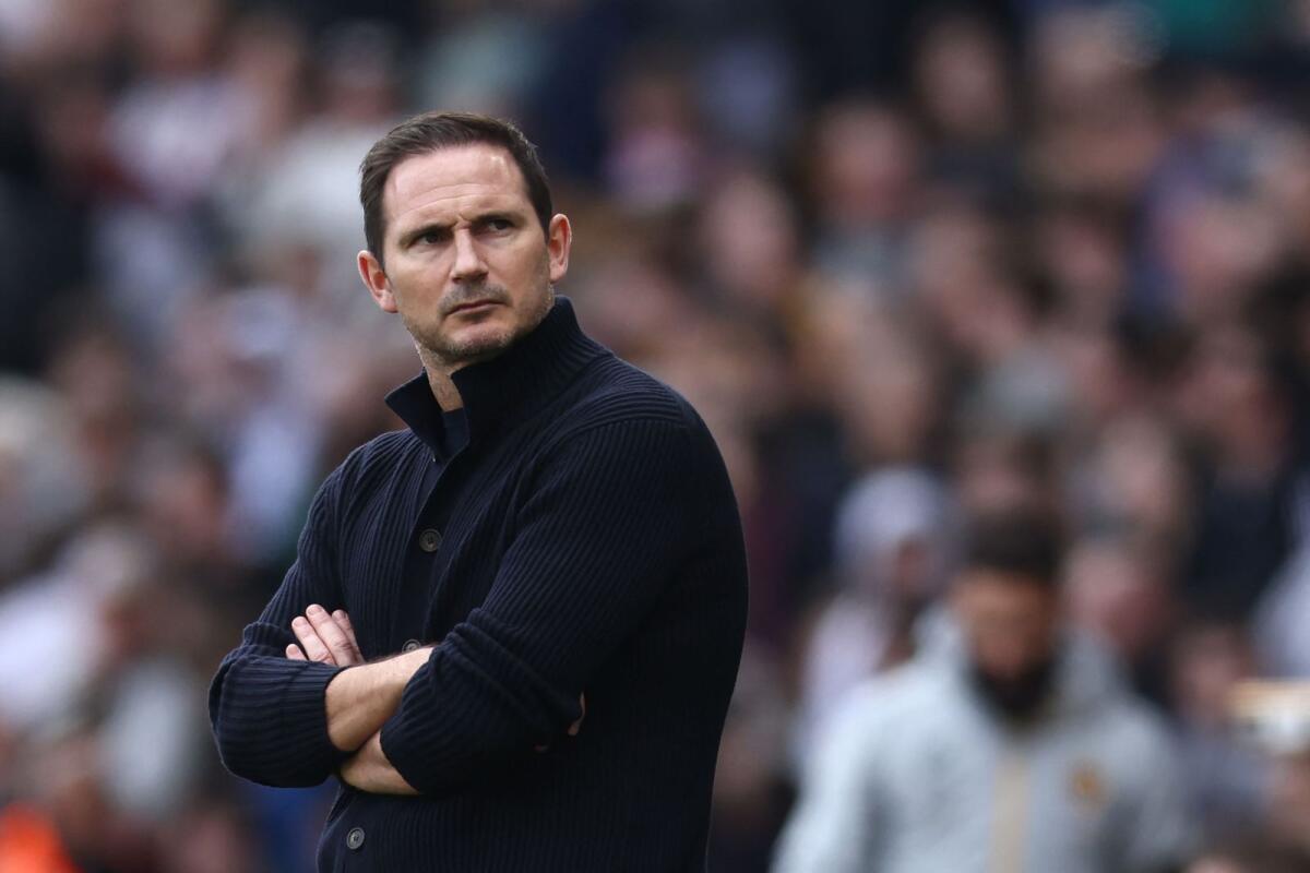 Chelsea's caretaker manager Frank Lampard. — AFP