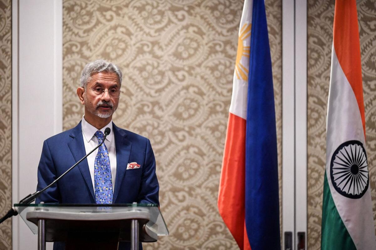 Indian Foreign Minister Subrahmanyam Jaishankar has stressed on increasing efforts for complete disengagement from the remaining areas in Eastern Ladakh. — Reuters