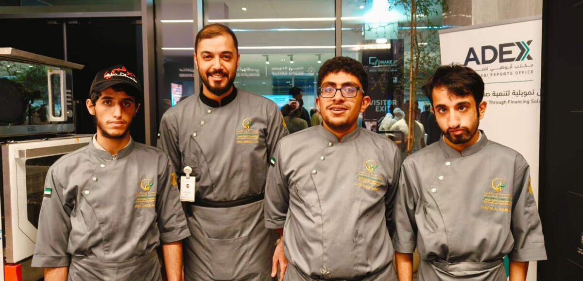 Chefs Zayed, Fares and Al Hammadi