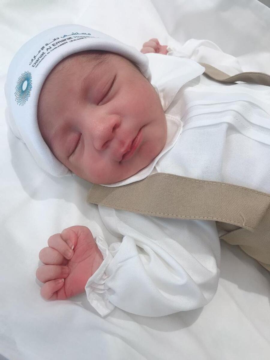 Baby Abdullah at Danat Al Emarat Hospital