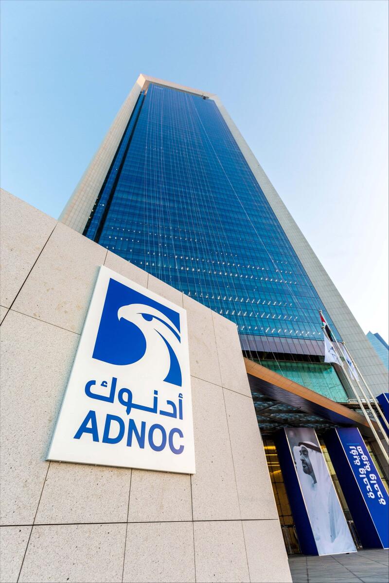 The Adnoc headquarters.  Adnoc continues to see sustained strong and unique growth potential in Adnoc Drilling. — Supplied photo