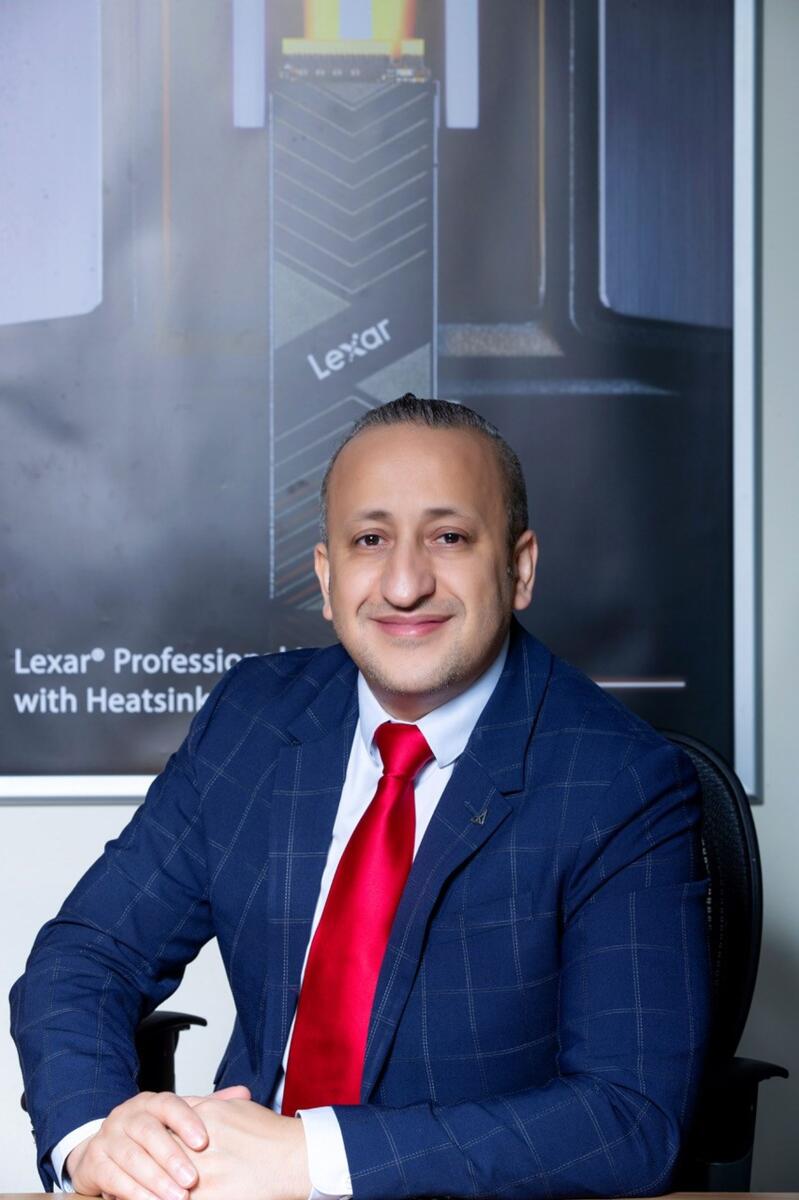 Fissal Oubida, General Manager of Middle East, Africa, and the Indian Subcontinent, Lexar.