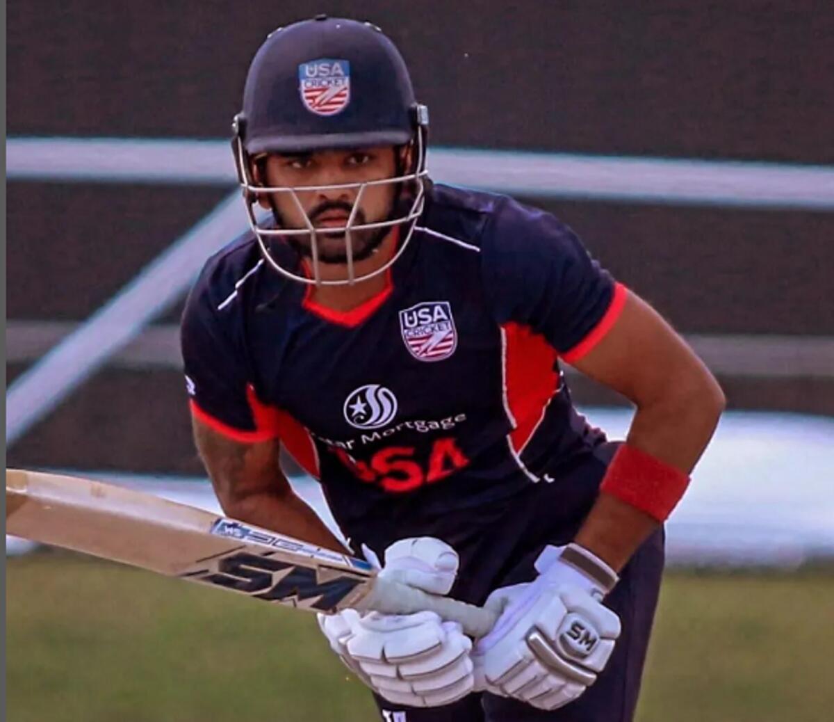Monank Patel top scored for USA. - Instagram