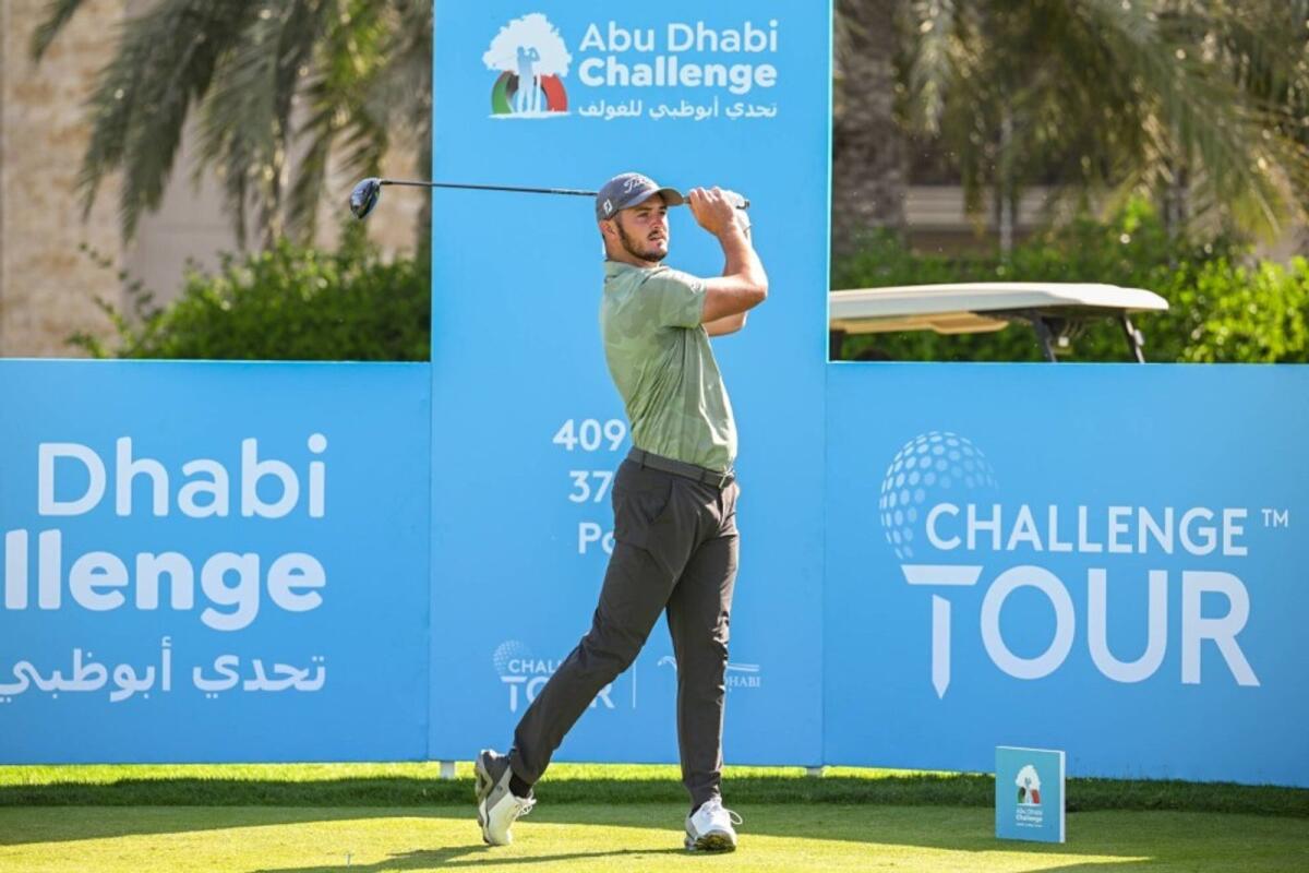 Joshua Grenville-Wood (UAE), one of the UAE players to have benefitted from EGF reciprocal invites at international golf tournaments. - Sup-plied photo