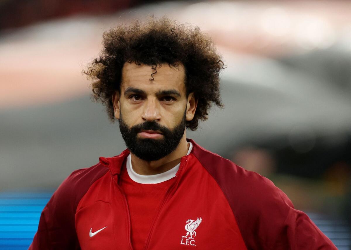 Liverpool's Mohamed Salah. Photo: Reuters