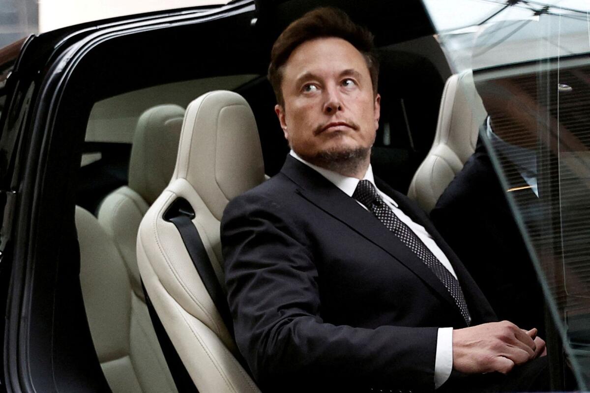 FILE PHOTO: Tesla Chief Executive Officer Elon Musk. Photo: Reuters