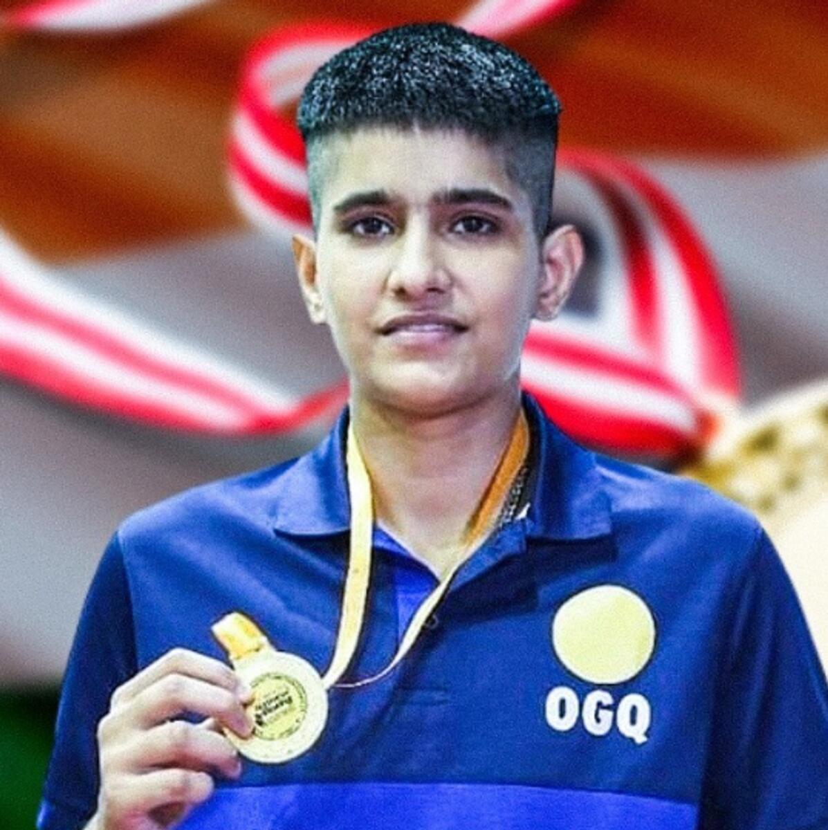Preeti Dahiya with her Asian medal. - Instagram