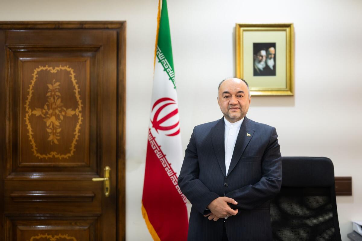 Reza Ameri, Ambassador of the Islamic Republic of Iran, to the UAE. KT Photo: Shihab